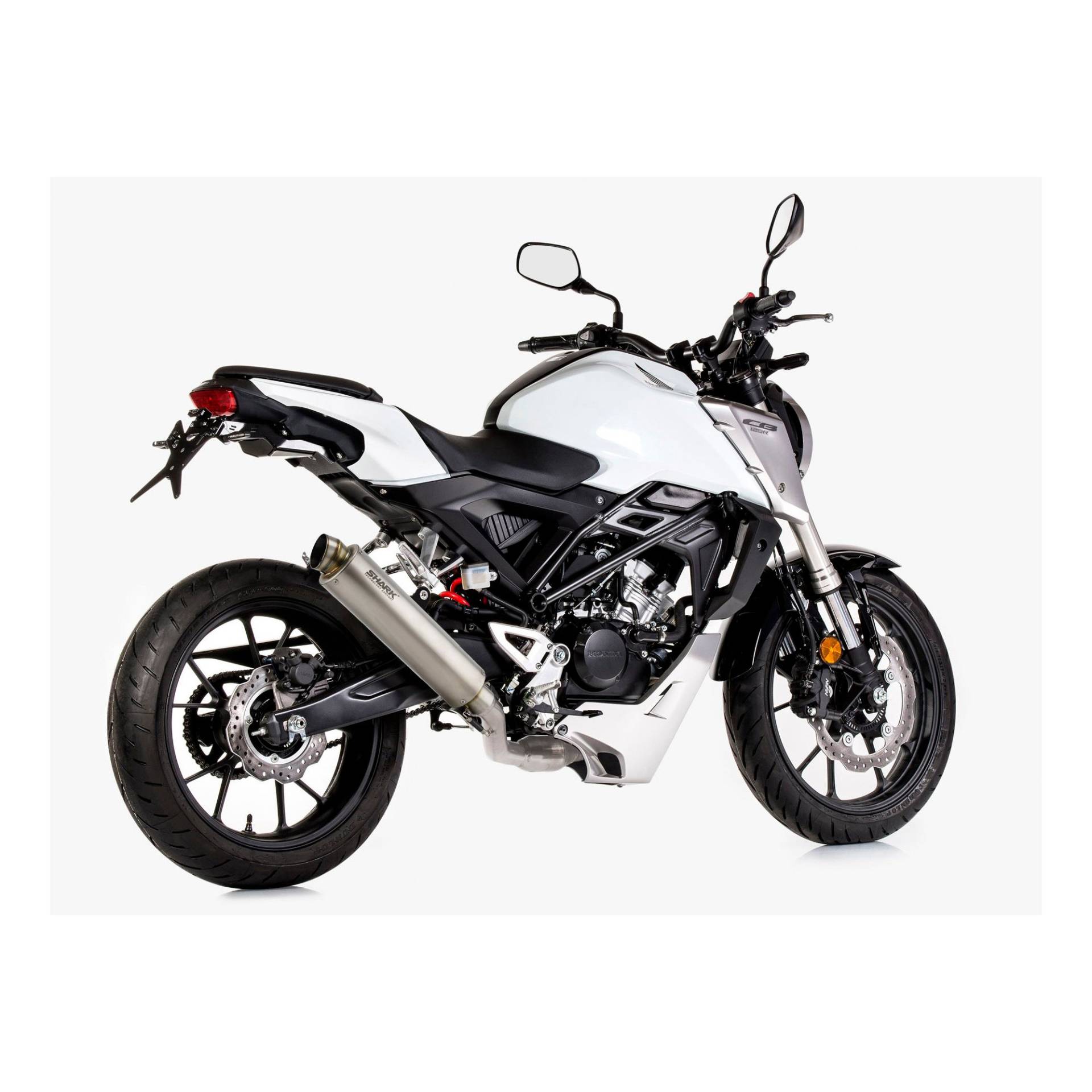 Shark exhaust Auspuff SRC4 1in1 Titan für Honda CB 125 R 2018-2020 Shark exhaust Auspuff SRC4 1in1 Titan für Honda CB 125 R 2018-2020 von Shark exhaust