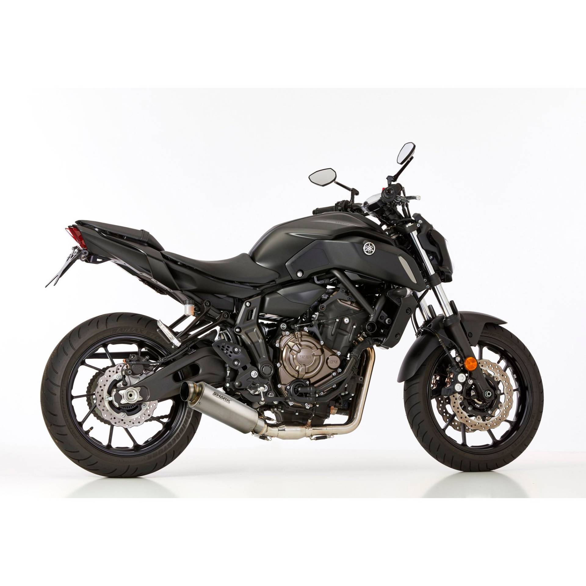 Shark exhaust Auspuff SRC4 2in1 Titan für Yamaha MT-07 2014-2016 Shark exhaust Auspuff SRC4 2in1 Titan für Yamaha MT-07 2014-2016 von Shark exhaust