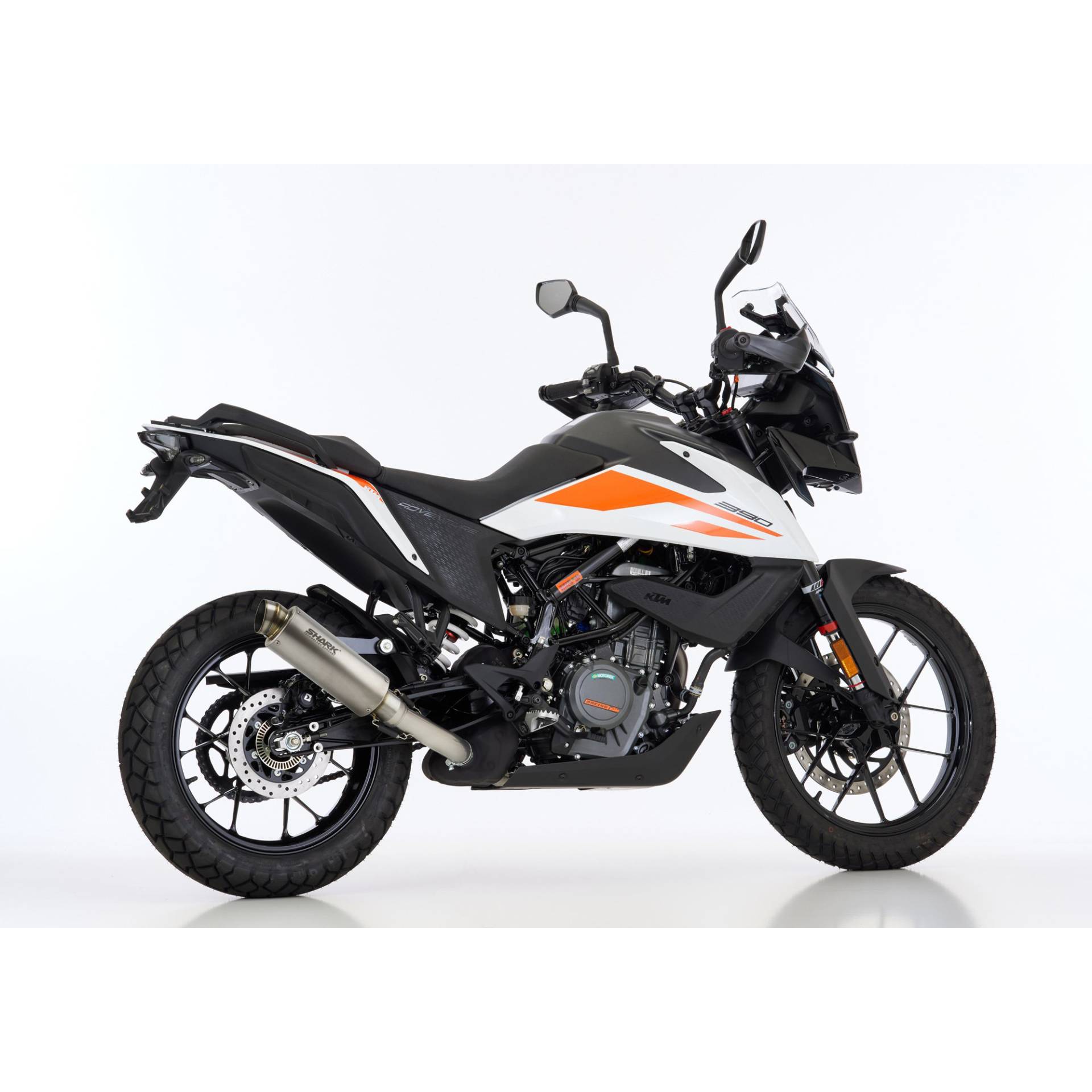 Shark exhaust Auspuff SRC4 Titan für KTM 390 Adventure Shark exhaust Auspuff SRC4 Titan für KTM 390 Adventure von Shark exhaust