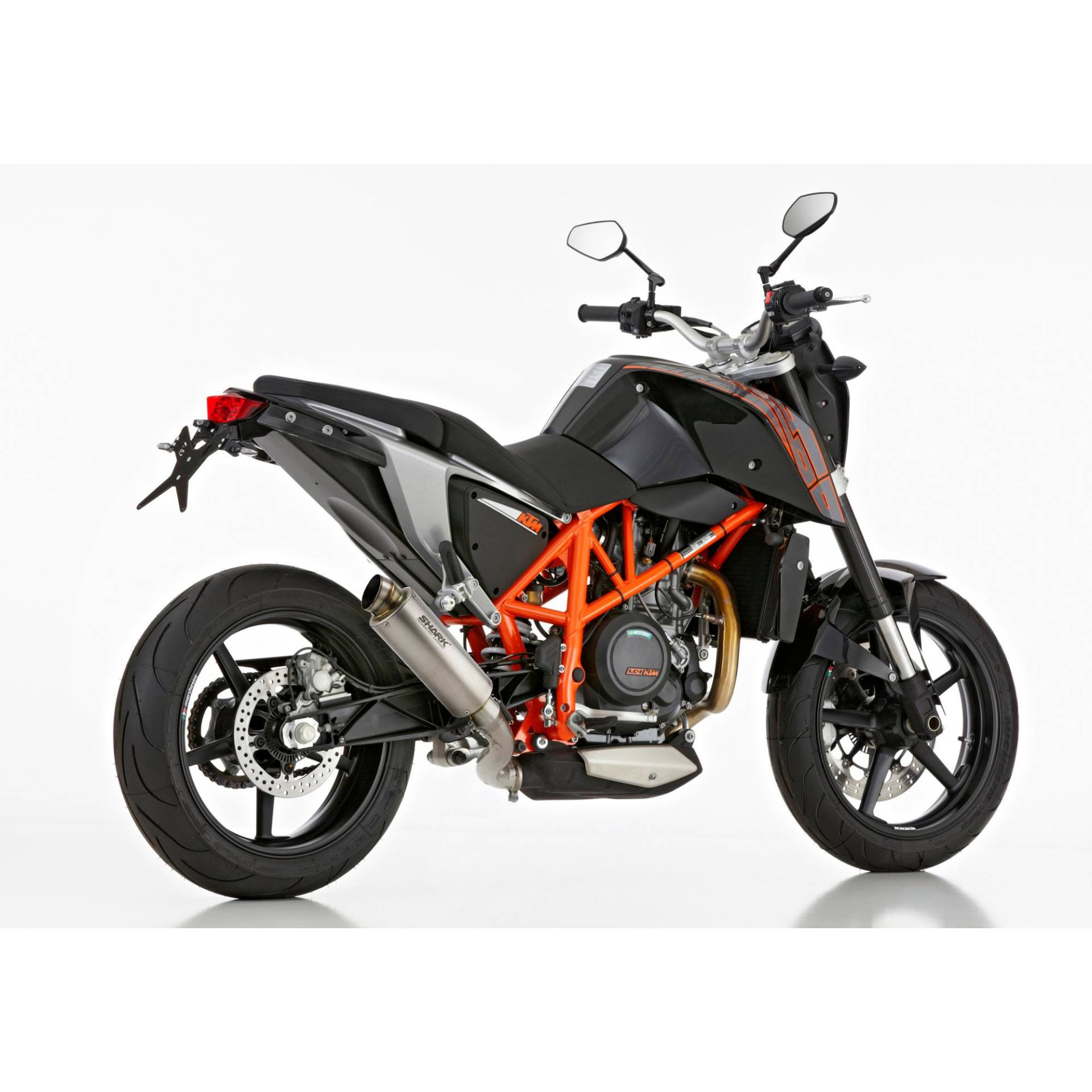 Shark exhaust Auspuff SRC4 Titan für KTM Duke 690 /R 2012-2019 Shark exhaust Auspuff SRC4 Titan für KTM Duke 690 /R 2012-2019 von Shark exhaust