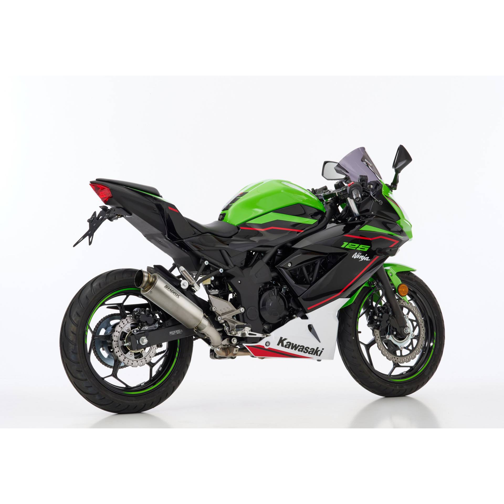 Shark exhaust Auspuff SRC4 Titan für Kawasaki Z/Ninja 125 Shark exhaust Auspuff SRC4 Titan für Kawasaki Z/Ninja 125 von Shark exhaust