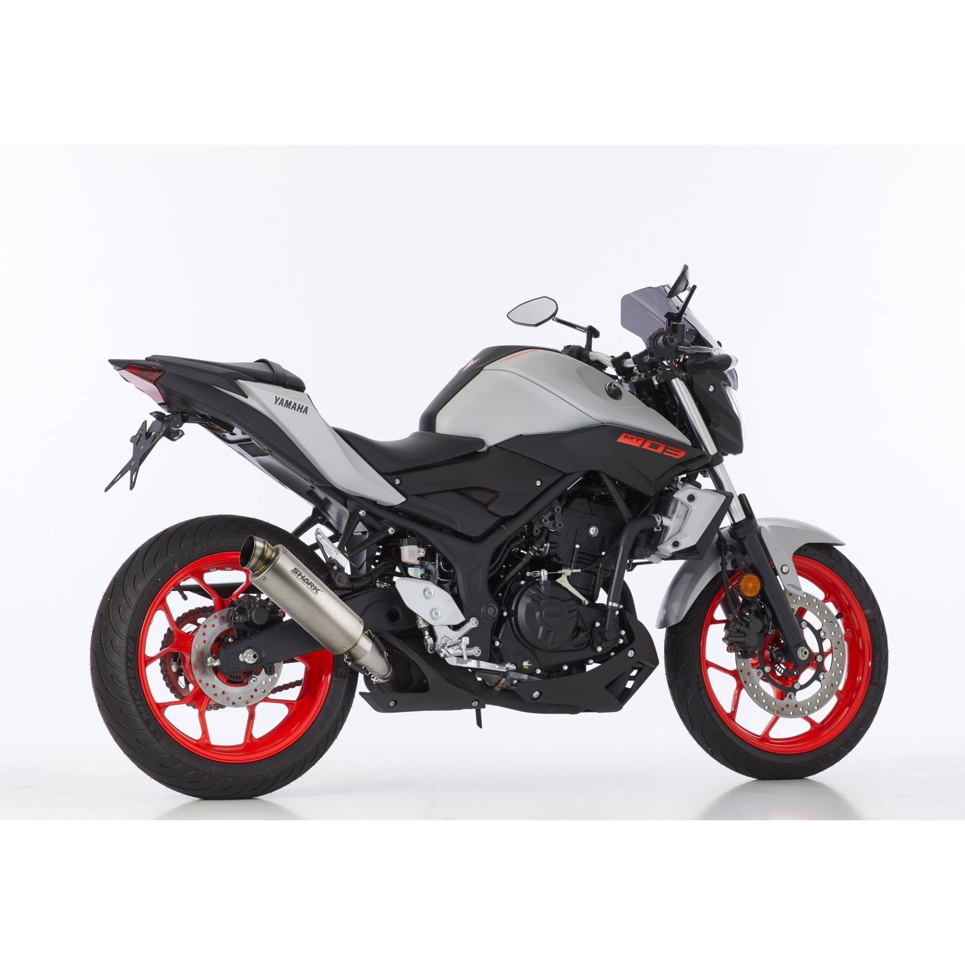 Shark exhaust Auspuff SRC4 Titan für Yamaha MT-03/YZF R3 2015-2021 Shark exhaust Auspuff SRC4 Titan für Yamaha MT-03/YZF R3 2015-2021 von Shark exhaust