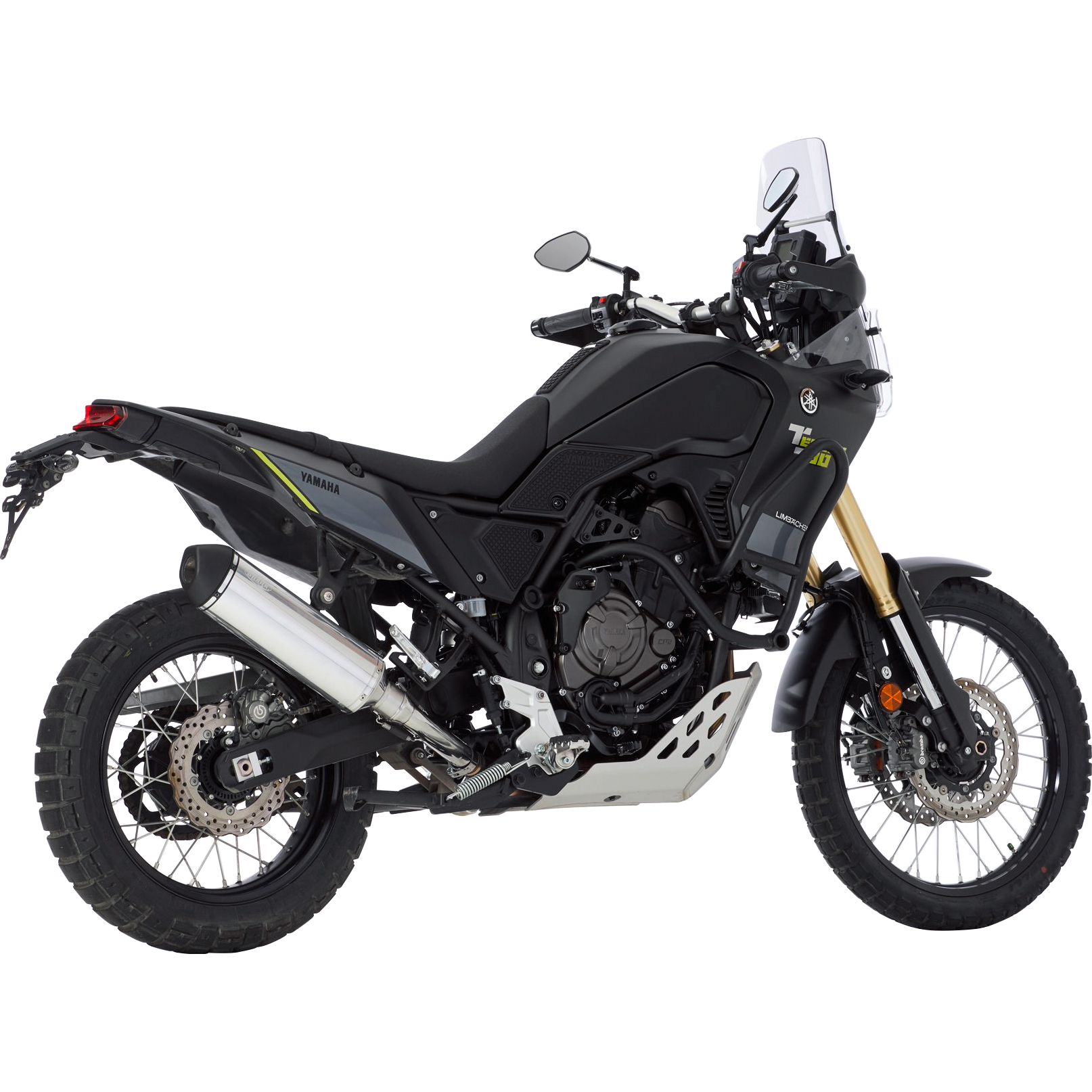 Shark exhaust DSX-5 Auspuff poliert für Yamaha Tenere 700 Shark exhaust DSX-5 Auspuff poliert für Yamaha Tenere 700 von Shark exhaust