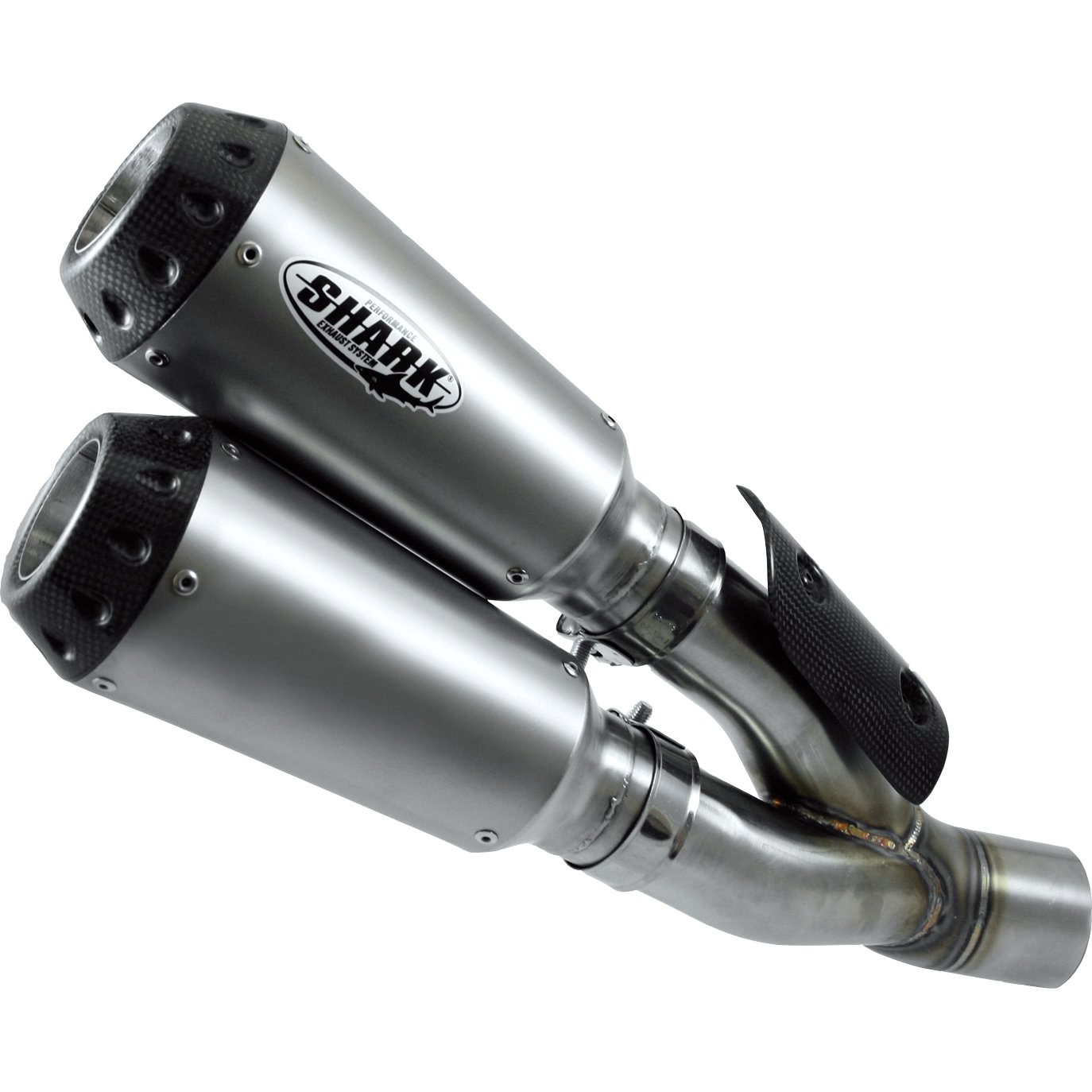 Shark exhaust TRC-10 Auspuff Doppel silber für Ducati Monster 2021- Shark exhaust TRC-10 Auspuff Doppel silber für Ducati Monster 2021- von Shark exhaust