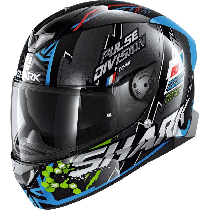 Shark helmets SKWAL 2 Noxxys Blau Dekor XS von Shark helmets