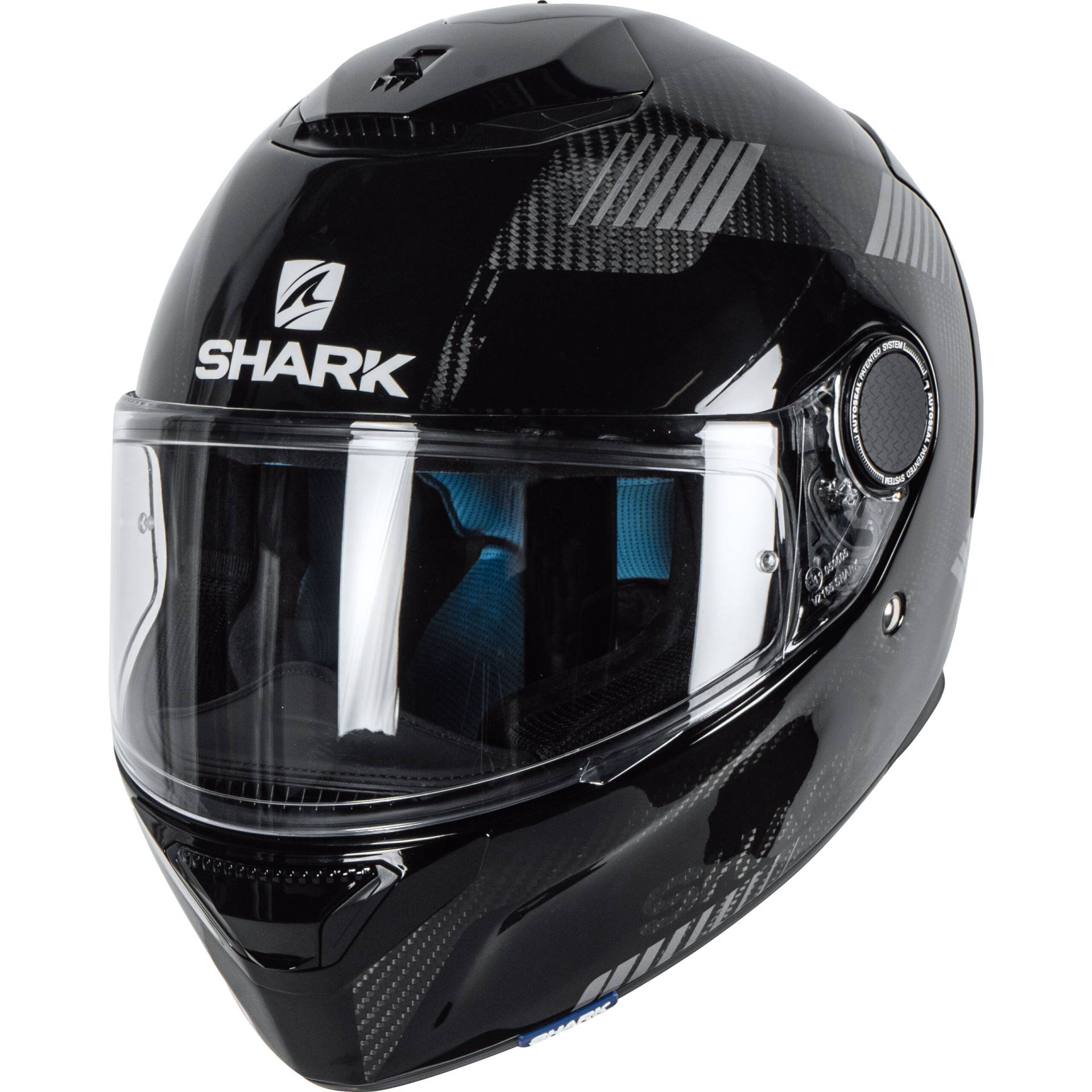 Shark helmets Spartan Carbon Strad POLO Edition silber XL von Shark helmets