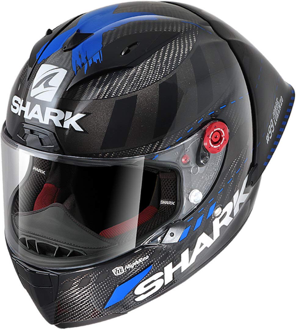 Shark, Casque intégral moto Race R Pro GP Lorenzo Winter carbon grau blau, DAB, XL von Shark