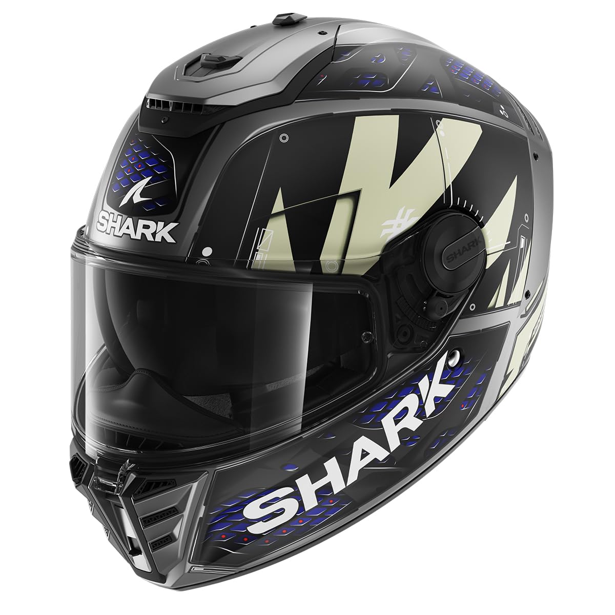 Shark, Integralhelme motorrad Spartan RS Stingrey mat AAB, S von SHARK