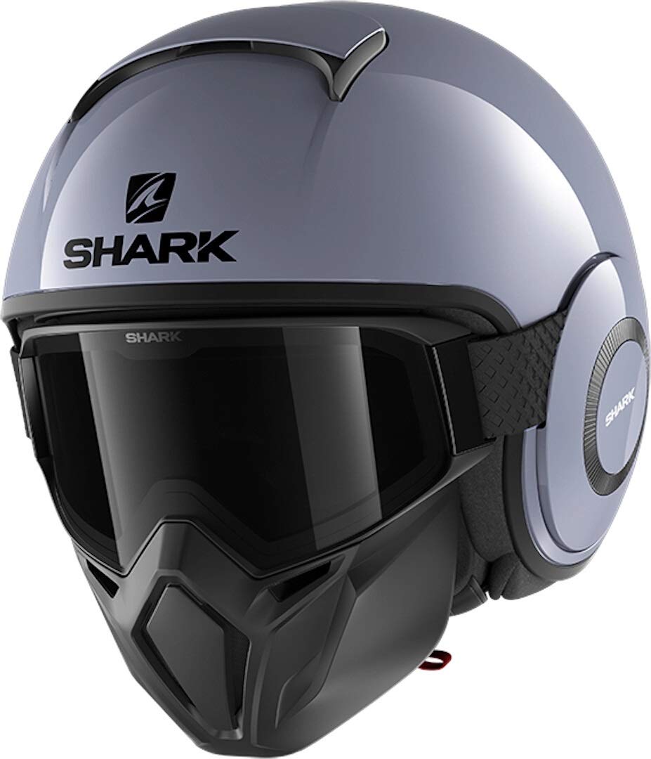 SHARK, Motorradhelm Street Drak, Gris Nardo, XS von SHARK