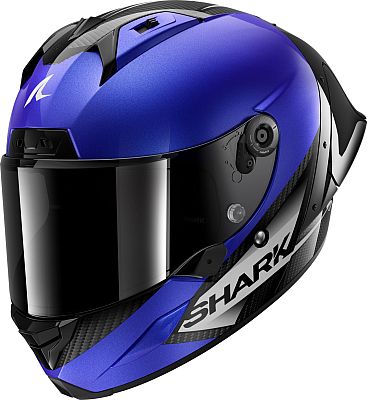 Shark Aeron-GP Blank SP, Integralhelm - Blau/Dunkelgrau/Schwarz - M Shark Aeron-GP Blank SP, Integralhelm - Blau/Dunkelgrau/Schwarz - M von Shark