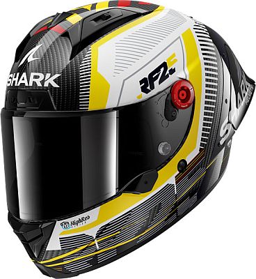 Shark Aeron-GP Raul Fernandez Signature, Integralhelm - Schwarz/Weiß/Blau/Gelb - L Shark Aeron-GP Raul Fernandez Signature, Integralhelm - Schwarz/Weiß/Blau/Gelb - L von Shark