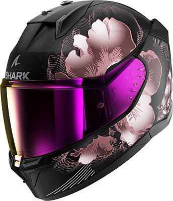 Shark D-Skwal 3 Mayfer, Integralhelm - Matt Schwarz/Violett/Gold - M Shark D-Skwal 3 Mayfer, Integralhelm - Matt Schwarz/Violett/Gold - M von Shark