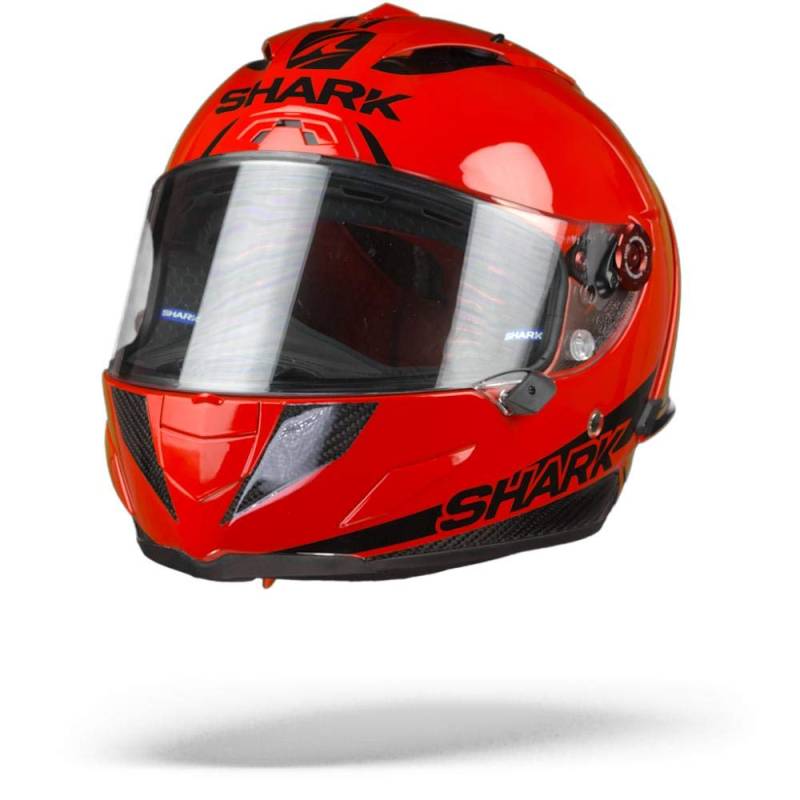 Shark Herren BLANK 30TH Race-R Pro GP Helm 30 TH Anniversary Red RDK Größe M, Rouge Carbon Noir von SHARK