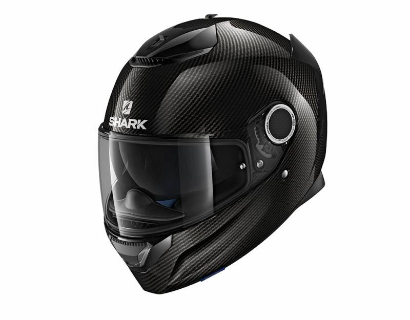 SHARK Motorradhelm Hark Spartan Carbon Skin, Schwarz, Größe XS von SHARK
