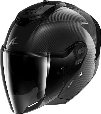 Shark RS Jet Carbon Skin, Jethelm - Schwarz/Schwarz - L Shark RS Jet Carbon Skin, Jethelm - Schwarz/Schwarz - L von Shark