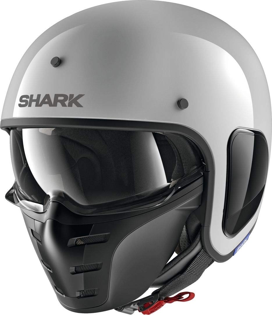 SHARK Herren NC Motorrad Helm, Weiss, XS von SHARK
