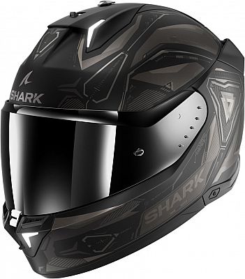 Shark Skwal i3 Linik, Integralhelm - Matt Schwarz/Grau - M von Shark