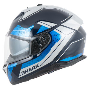 Shark Skwal i3 Rhad Integralhelm Blau Weiss von Shark