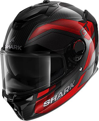 Shark Spartan GT Pro Carbon Ritmo, Integralhelm - Schwarz/Rot - M Shark Spartan GT Pro Carbon Ritmo, Integralhelm - Schwarz/Rot - M von Shark