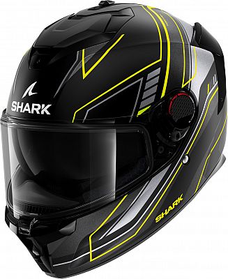 Shark Spartan GT Pro Toryan, Integralhelm - Matt Schwarz/Gelb/Dunkelgrau - XS von Shark