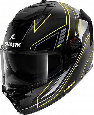 Shark Spartan GT Pro Toryan, Integralhelm - Matt Schwarz/Gelb/Dunkelgrau - XS Shark Spartan GT Pro Toryan, Integralhelm - Matt Schwarz/Gelb/Dunkelgrau - XS von Shark