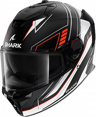 Shark Spartan GT Pro Toryan, Integralhelm - Matt Schwarz/Orange/Weiß - S von Shark