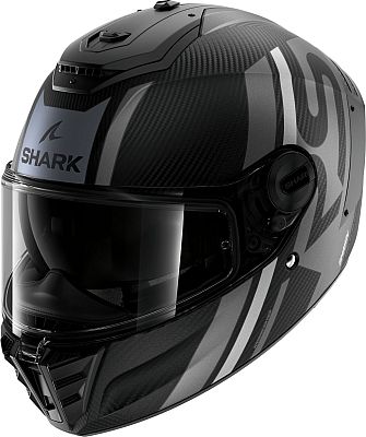 Shark Spartan RS Carbon Shawn, Integralhelm - Matt Schwarz/Silber/Dunkelgrau - XXL von Shark
