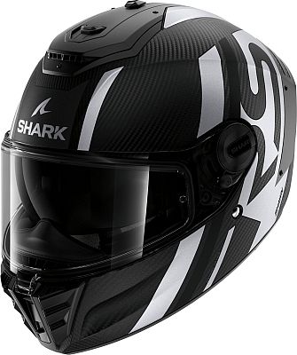 Shark Spartan RS Carbon Shawn, Integralhelm - Matt Schwarz/Silber - L von Shark