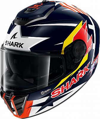Shark Spartan RS Replica Zarco Austin, Integralhelm - Blau/Rot/Weiß - L von Shark