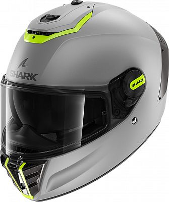 Shark Spartan RS SP, Integralhelm - Matt Hellgrau/Neon-Gelb - L Shark Spartan RS SP, Integralhelm - Matt Hellgrau/Neon-Gelb - L von Shark