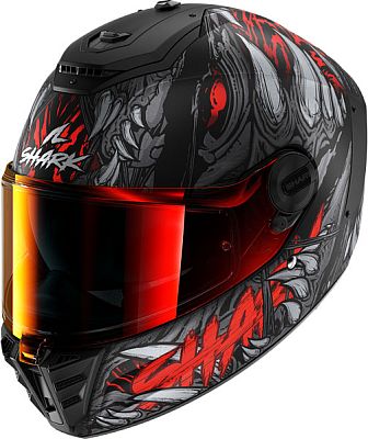 Shark Spartan RS Shaytan, Integralhelm - Matt Schwarz/Rot/Dunkelgrau - XXL Shark Spartan RS Shaytan, Integralhelm - Matt Schwarz/Rot/Dunkelgrau - XXL von Shark