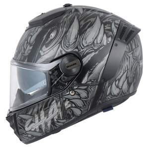 Shark Spartan RS Shaytan Integralhelm Matt Schwarz Anthrazit von Shark