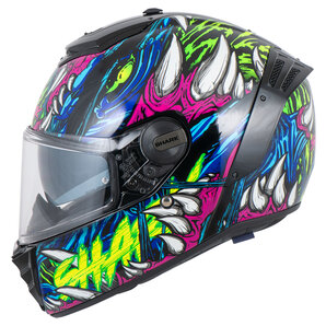 Shark Spartan RS Shaytan Integralhelm Schwarz Lila Grün Blau Shark Spartan RS Shaytan Integralhelm Schwarz Lila Grün Blau von Shark
