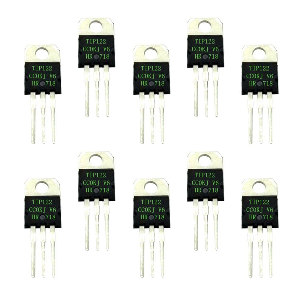 10pcs Tip122 Transistor Sortiment Leistungstransistor Halbleitervorrichtung 10pcs Tip122 Transistor Sortiment Leistungstransistor Halbleitervorrichtung von Sharplace