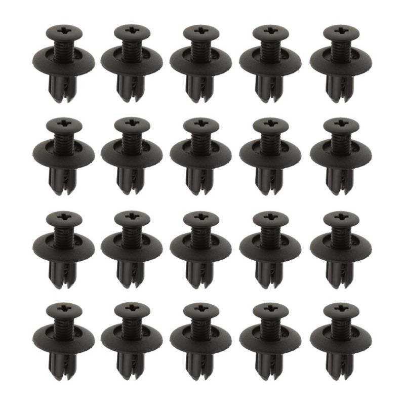 Sharplace 20pcs Spreizniete Schlagniete Befestigung Clips 6 mm für von Sharplace