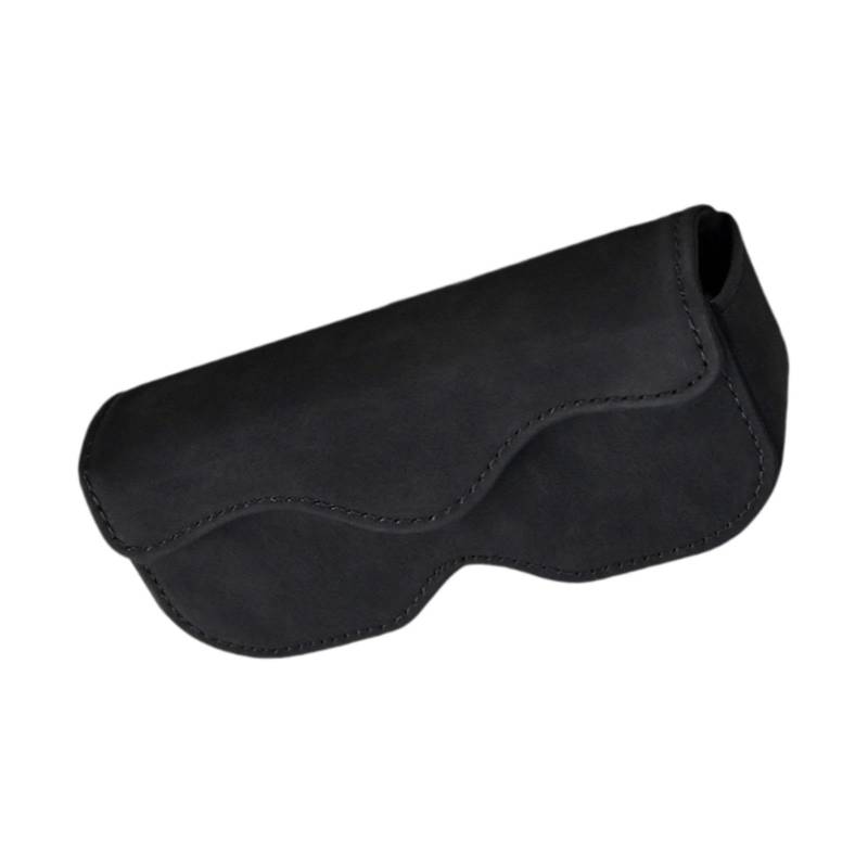 Sharplace Auto-Sonnenblenden-Sonnenbrillenhalter, Innen-Ticketkartenclip, universeller Brillenaufbewahrungskoffer, Brillenhalter, Organizer, Zubehör, Schwarz von Sharplace