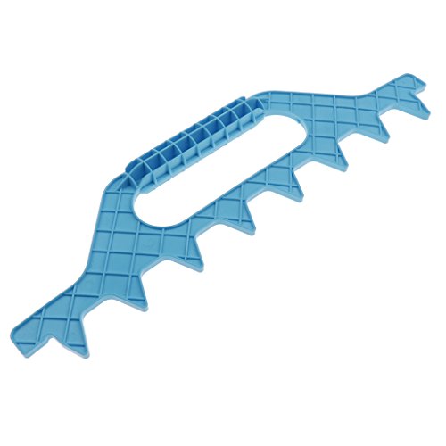 Sharplace Biene Bienenstock Rahmenabstand Werkzeug Imkerei Werkzeug 410 × 100 × 30 mm/16,14 × 4,33 × 1,18 Zoll - Blau 7 Rahmen von Sharplace