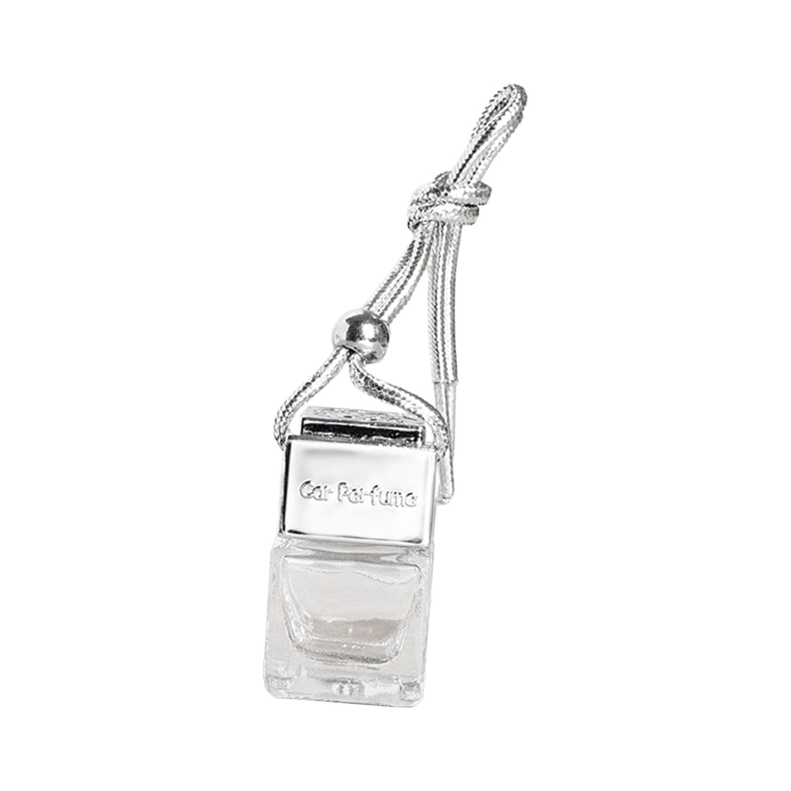 Sharplace Leere Auto-Diffusor-Auto-Parfüm-Diffusor-Flasche, Leere Anhänger-Parfüm-Flasche, Auto-hängendes Parfüm-Auto-Lufterfrischer, Silber Sharplace Leere Auto-Diffusor-Auto-Parfüm-Diffusor-Flasche, Leere Anhänger-Parfüm-Flasche, Auto-hängendes Parfüm-Auto-Lufterfrischer, Silber von Sharplace