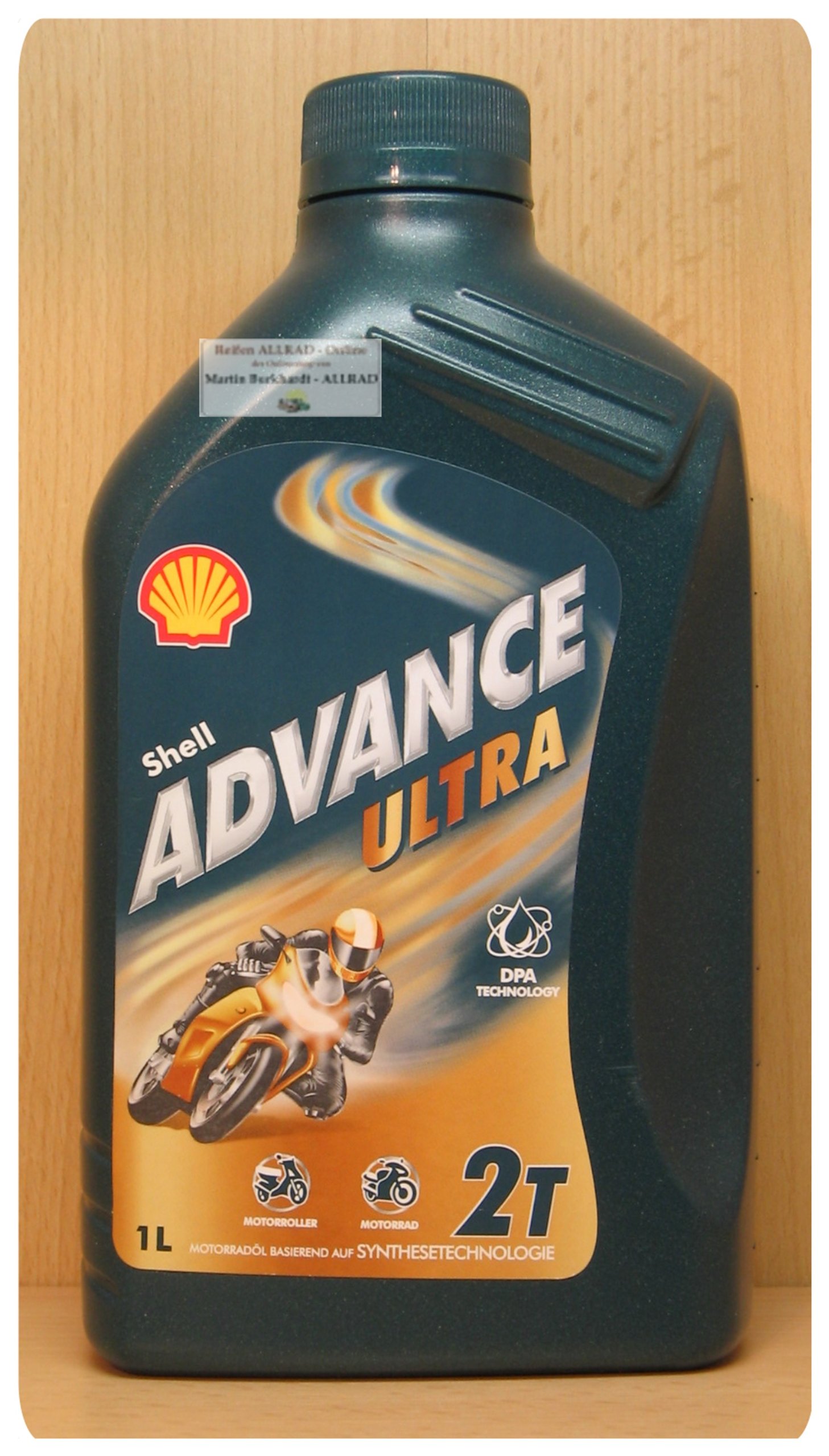 SHELL Motoröl Öl ADVANCE ULTRA 2T 2-TAKT JASO FD API TC ISO EGD - 1L 1 Liter von Shell