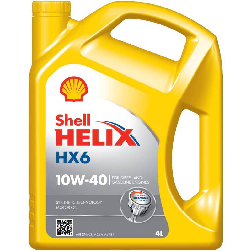 Motoröl SHELL Helix HX6 10W40 4L von Shell