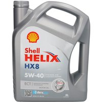 Motoröl SHELL Helix HX8 ECT 5W40 5L von Shell