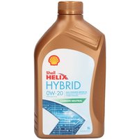 Motoröl SHELL Helix HYBRID 0W20 1L Motoröl SHELL Helix HYBRID 0W20 1L von Shell