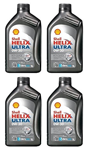 Motoröl Shell Helix Ultra ECT C2/C3 0W-30, Kanister mit 1 Liter von Shell