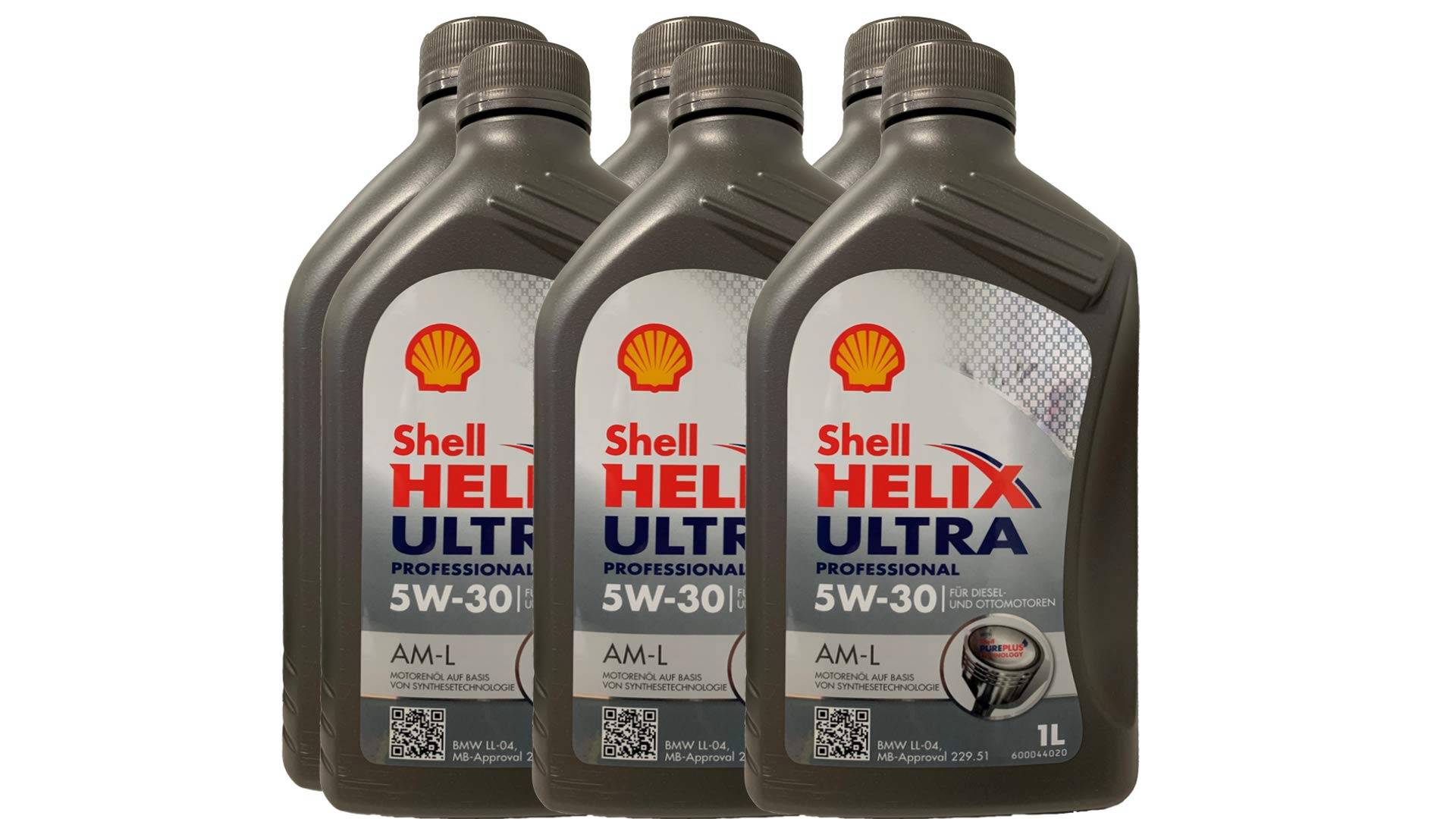 6L 6 Liter SHELL Motoröl Öl HELIX ULTRA Professional AM-L 5W30 für BMW LL-04 6L 6 Liter SHELL Motoröl Öl HELIX ULTRA Professional AM-L 5W30 für BMW LL-04 von Shell
