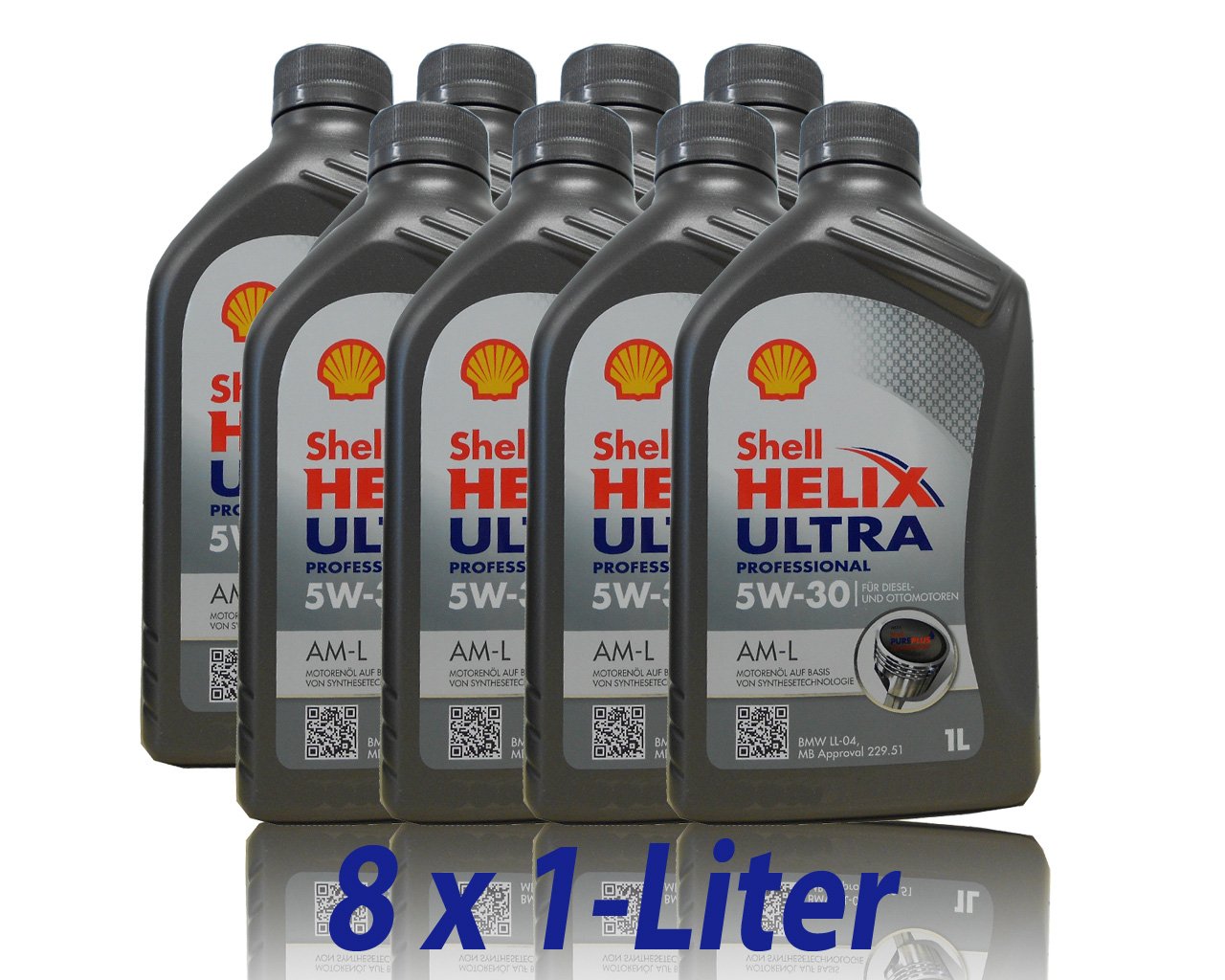 8L 8 Liter SHELL Motoröl Öl HELIX ULTRA Professional AM-L 5W30 für BMW LL-04 8L 8 Liter SHELL Motoröl Öl HELIX ULTRA Professional AM-L 5W30 für BMW LL-04 von Shell