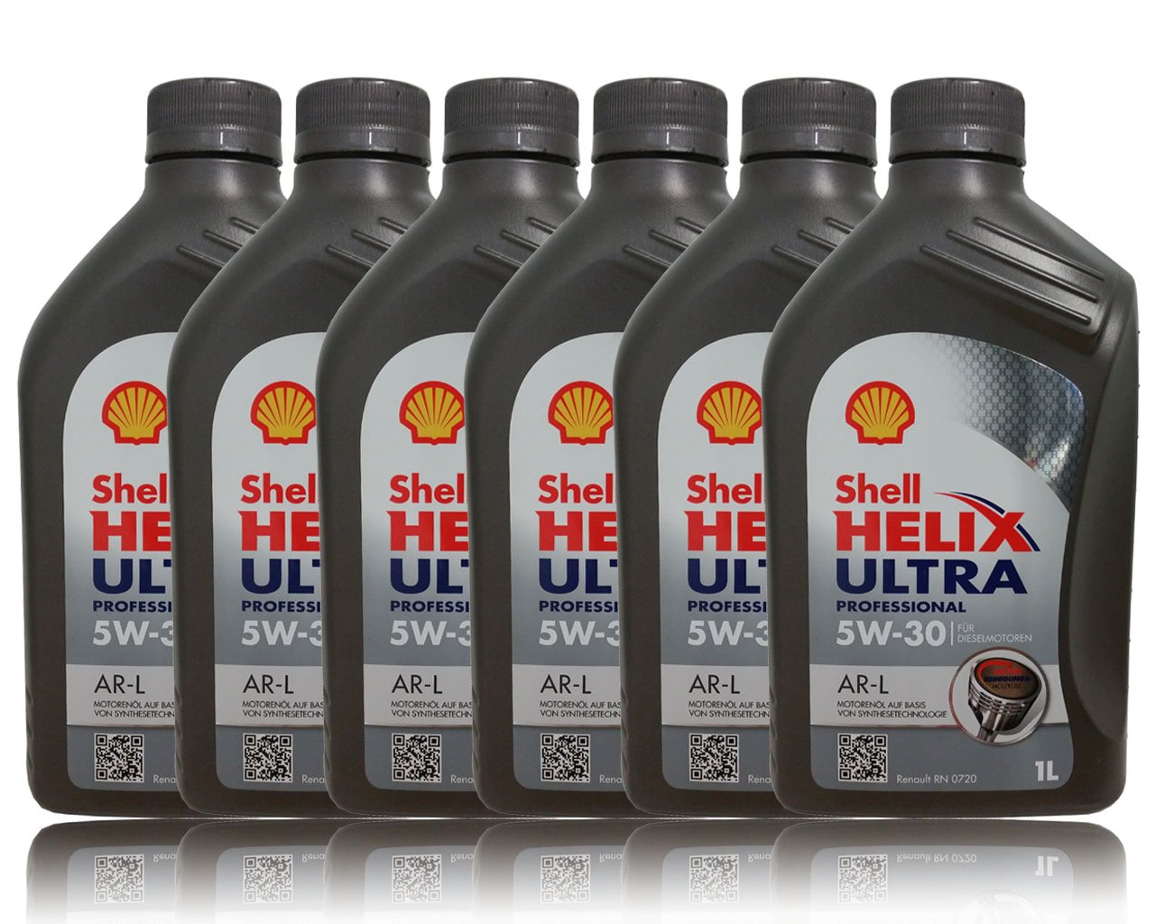 6L 6 Liter SHELL Motoröl Öl HELIX ULTRA Professional AR-L 5W30 Renault RN0720 von Shell