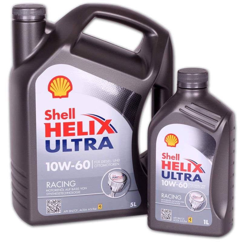 Shell Helix Ultra Racing 10W-60 5 +1 Liter von Shell