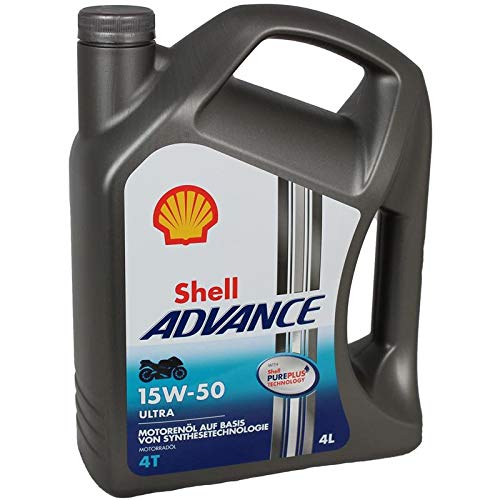 Shell Advance Ultra 4T 15W-50/4-Liter-Kanister von Shell