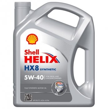 Shell Helix HX8 Synthetic Motoröl 5W-40, 4 Liter von Shell
