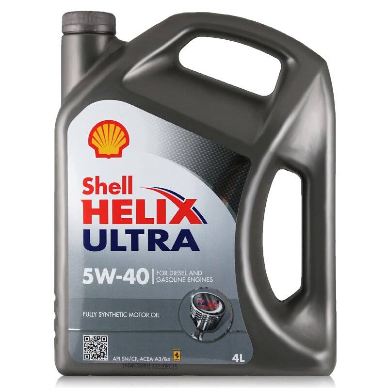 Shell Helix Ultra 5W-40 - 100 % reines Synthetiköl für Benzin- und Dieselmotoren - 4-Liter-Kanister von Shell